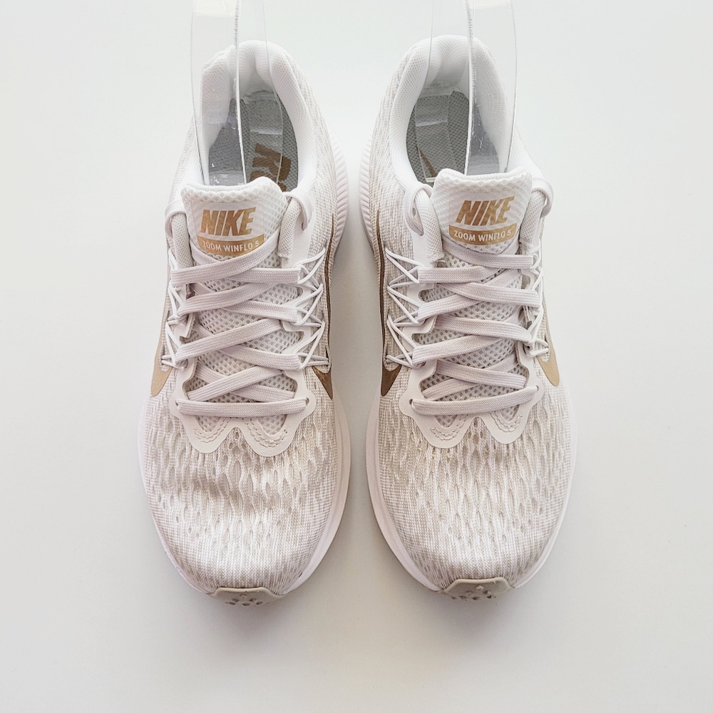Nike Zoom Winflo 5 Phantom/Metallic Gold-String - Picture 3 of 7